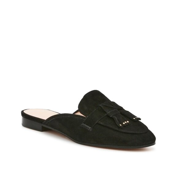 kate spade Shoes - KATE Spade BNWT "Berkley" Slip On Mule Women EW Slide Black Suede